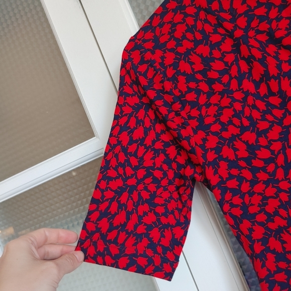 2/$35 NEW No Tags - Lark & Ro Short Sleeve Tulip Dress - Picture 7 of 8